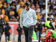 Veljko Paunovic head coach of Tigres during the 10th round match between Necaxa and Tigres UANL as part of the Liga BBVA MX, Torneo Clausura 2025 at Victoria Stadium, on March 01, 2025 in Aguascalientes, Mexico.