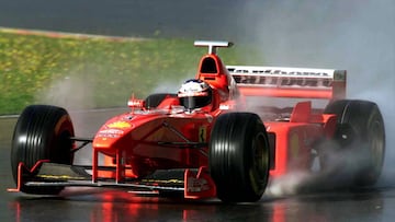 El Ferrari F300 de Michael Schumacher