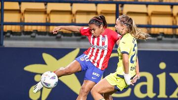 Leicy Santos comandó la victoria del Atleti sobre el Villarreal.