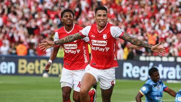 Santa Fe – Fortaleza, jornada 11 de la Liga BetPlay, que se jugó hoy 9 de marzo en El Campín.