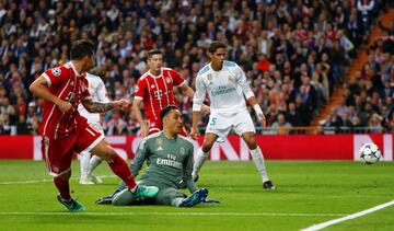 Gol de James al Real Madrid que dio ilusión al Bayern 