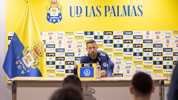 05/09/2025 FUTBOL SEGUNDA DIVISION TEMPORADA 25/26 Rueda de prensa de Luis Garcia