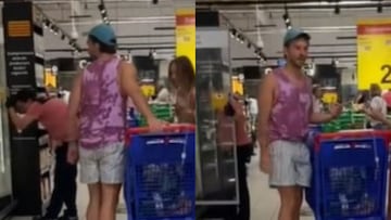 Se van de compras a un Carrefour y se encuentran con un actor de Hollywood en mitad del pasillo: “¿Lo conocéis?”
