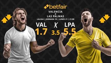 Valencia CF vs. UD Las Palmas: horario, TV, pronósticos, estadísticas y clasificación