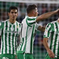 1x1 del Betis: Sin pegada ni brillo, el carácter no basta