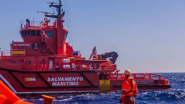 Los periodistas n&aacute;uticos espa&ntilde;oles prem&iacute;an a Salvamento Mar&iacute;timo.