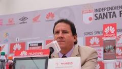 C&eacute;sar Pastrana, presidente de Independiente Santa Fe. 
