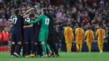 El Atleti arrolló físicamente al Barça: hizo 12 kilómetros más