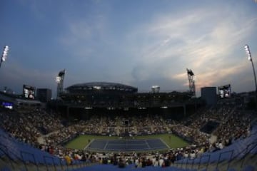 Gran ambiente en el Billie Jean King National Tennis Center.