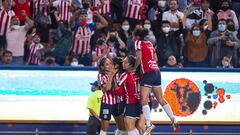      Gabriela Valenzuela celebrates her goal 1-1 of Guadalajara during the game Pachuca vs Guadalajara, corresponding to first leg match of Finals of the Torneo Clausura Grita Mexico C22 of Liga BBVA MX Femenil, at Hidalgo Stadium, on May 20, 2022.

<br><br>

Gabriela Valenzuela celebra su gol 1-1 de Guadalajara durante el partido Pachuca vs Guadalajara, correspondiente al partido de Ida de la Gran Final del Torneo Clausura Grita Mexico C22 de la Liga BBVA MX Femenil, en el Estadio Hidalgo, el 20 de Mayo de 2022.