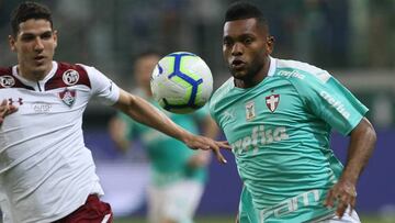 Miguel Ángel Borja, delantero de Palmeiras