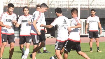Pinola y Casco volverán al once de River ante Gimnasia