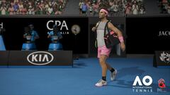 AO International Tennis, así se ve el juego de Rafa Nadal