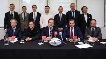 Imagen del equipo de la candidatura Valor de Rugby encabezada por Juan Carlos Mart&iacute;n S&aacute;nchez &#039;Hansen&#039;.