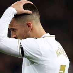 Fisura en el peroné de Hazard: adiós al City y al Clásico