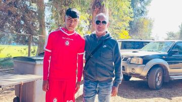 “Me gustaría jugar en el Barcelona y en Boca Juniors... Sería un sueño estar en la Roja”