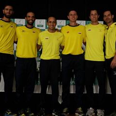 Copa Davis: equipo, capitán y jugadores de Colombia