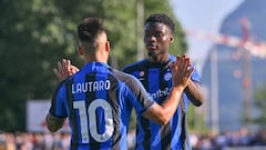 Agoumé sustituye a Lautaro Martínez en un duelo del Inter.