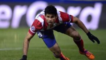 Diego Costa, durante el partido.