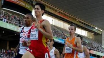 <b>SIN METALES. </b>Marco lidera el grupo y Kevin López lo cierra.