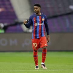 Ansu, el revulsivo que revive cuando pisa Arabia