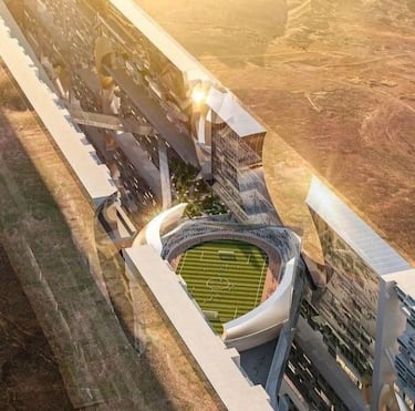 Arabia proyecta un Mundial futurista