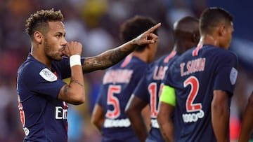 Neymar lidera la victoria del PSG