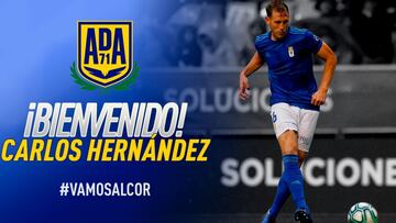 Carlos Hernández primer fichaje de la AD Alcorcón