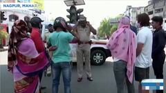 Los castigos de la Policia en India por desacatar el confinamiento