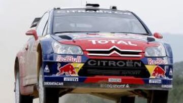 <strong>VENCEDOR.</strong> Loeb consiguió el triunfo final en el Rally de Cerdeña.