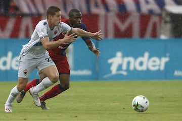 Andrés Cadavid, Andrés Ricaurte y Yesid Díaz anotaron los goles de la victoria 3-1 del Medellín frente a Patriotas. Santiago Orozco puso el descuento.
