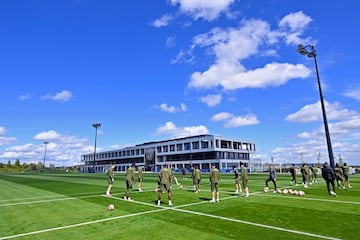 Panorámica de los campos de entrenamiento. 
 

