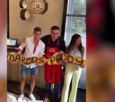 La sorpresa a Marcos Llorente y a Paddy del famoso chef turco Burak en su restaurante de Dubái