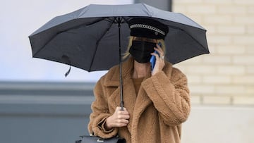 Nicky Hilton is pictured out on a stroll in New York City.
26/10/2020