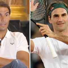 Nadal desvela unos mensajes con Federer durante el torneo que muestran una relación real entre los dos