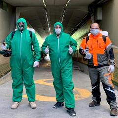 El Estadio Universitario comenzó la campaña de sanitización