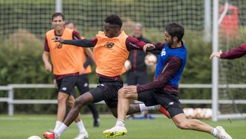 Raúl García con Williams.