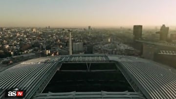 Santiago Bernabéu: Cinematográficas tomas de drone 
