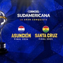 Asunción acogerá la final de la Sudamericana 2024