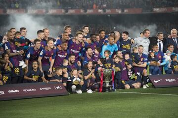 Todas las imágenes del Barça, otra vez campeón de LaLiga