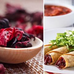 Cómo hacer tacos de Jamaica con Chile Morita para limpiar el hígado y bajar el colesterol