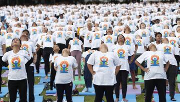 D&iacute;a Internacional del Yoga, 21 de Junio.