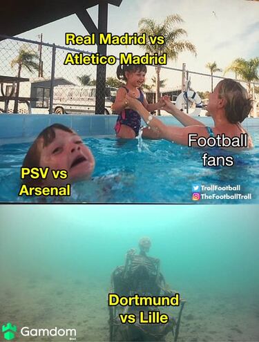 Las polémicas de la Champions llenan las redes de memes