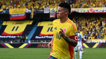 El '10' de Colombia se vistió de héroe ante la Albiceleste en las Eliminatorias Mundialistas.