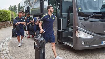 El Espanyol ya está en Navata con Hermoso a la cabeza