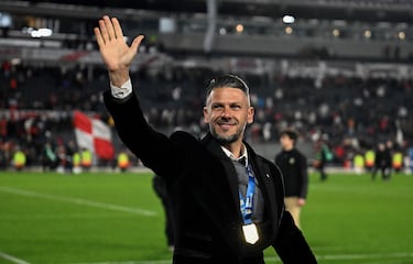 Coudet le pasa la presión a Demichelis