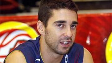 <b>AUSENTE.</b> El escolta español permaneció todo el partido en el banquillo.