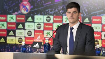 Las mejores frases de Courtois en su presentación con el Madrid