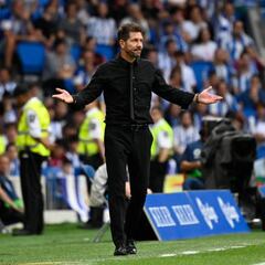 Simeone, sobre el arbitraje: “Después del empate no me parecería justo hablar de eso”