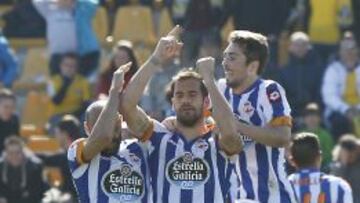 El Deportivo vuelve a marcar en el tiempo añadido